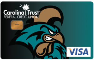CCU Athletics Credit Card Chanticleer Design CCU Athletics Credit Card Chanticleer Design